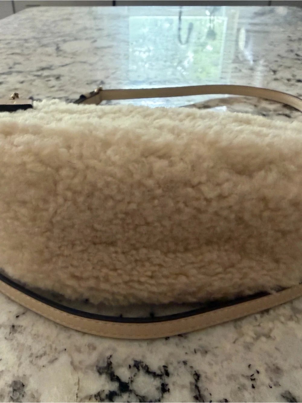 Coach Jonie Cream Sherpa Hobo Bag - Coach